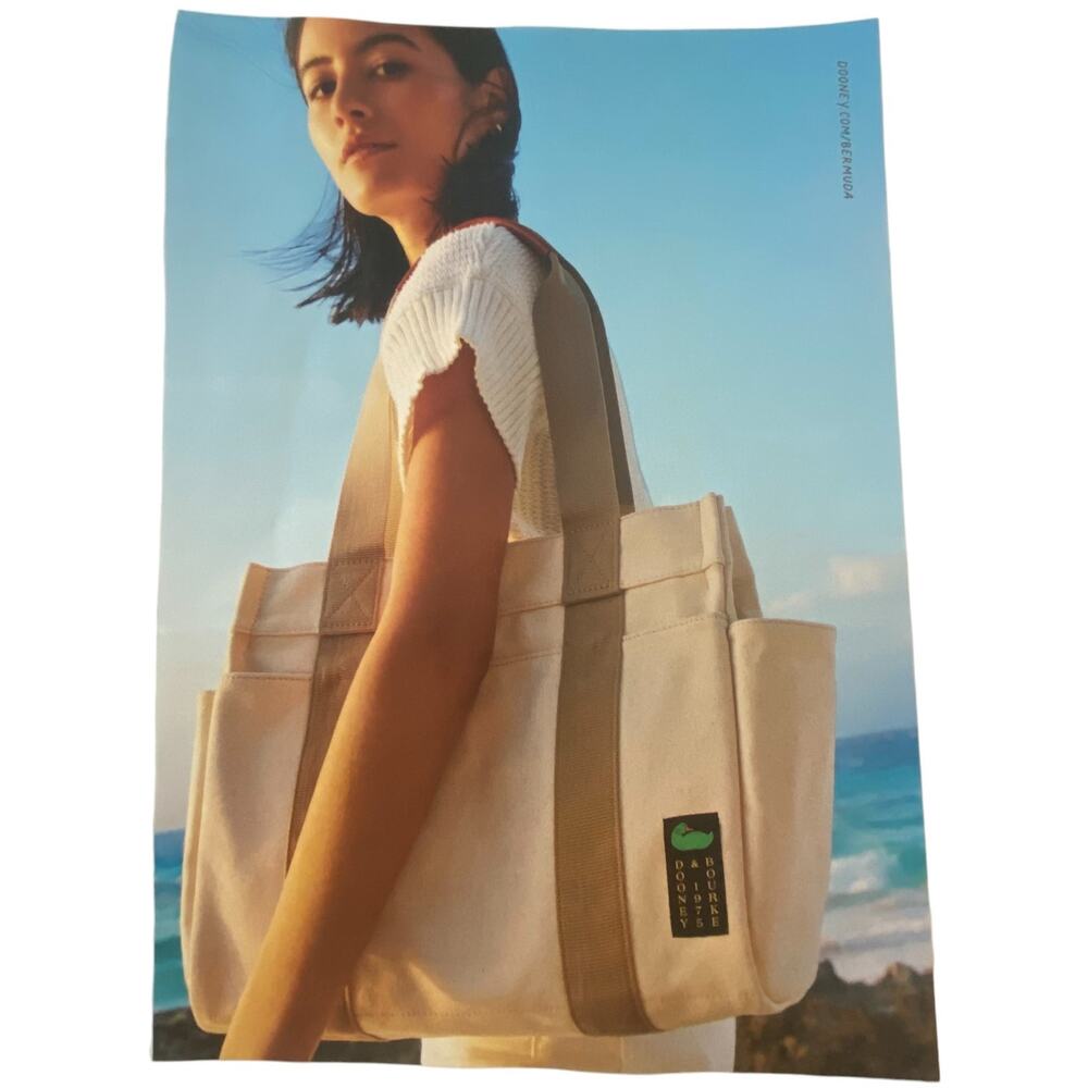 Dooney Bourke Print Ad Campaign Summer 2024 8x10 Frame Ready Original Magazine
